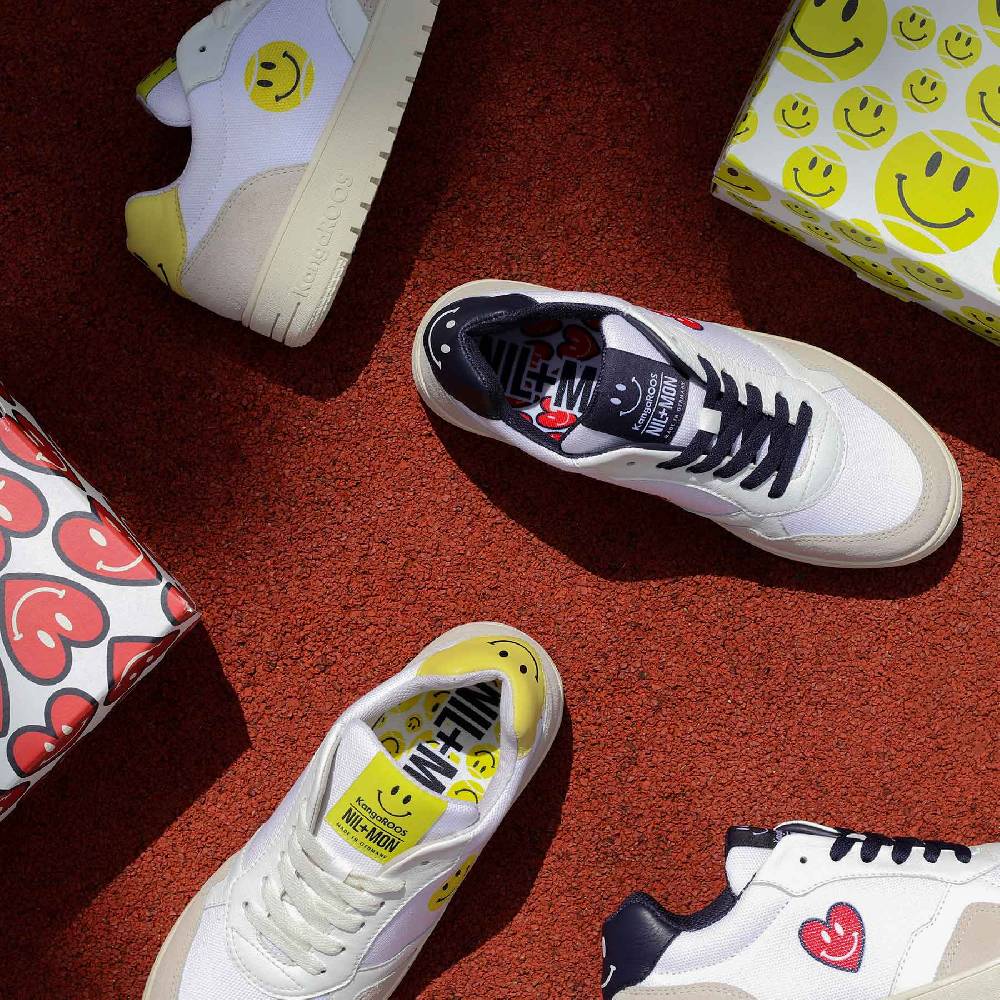 Kangaroos KangaROOS x NIL+MON "HEART" Großer Ausverkauf