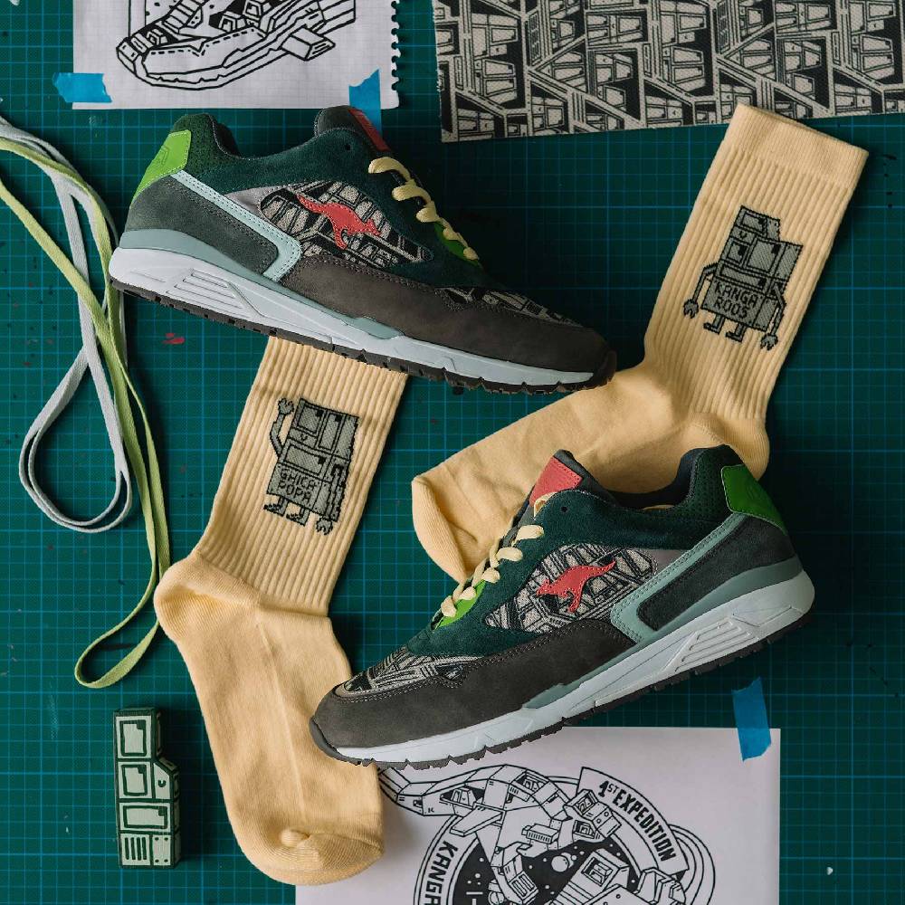 Kangaroos KangaROOS x Ghica Popa "SPACESHIP" Ultimate Lagerräumung