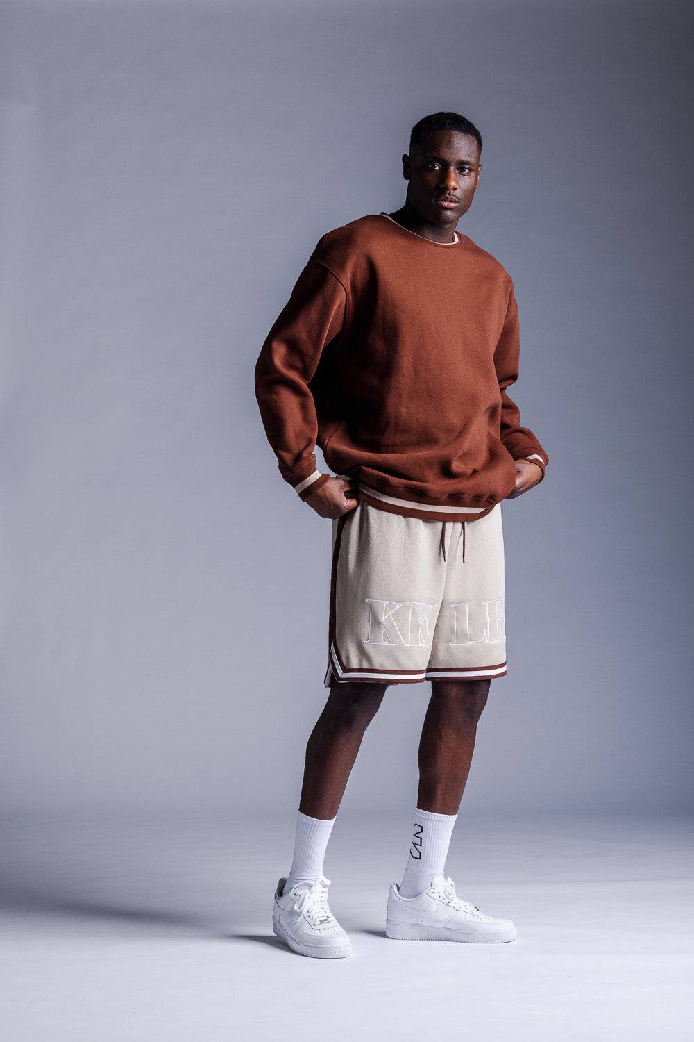 ﻿Karo Kauer Sweater Brown Blitzverkäufe