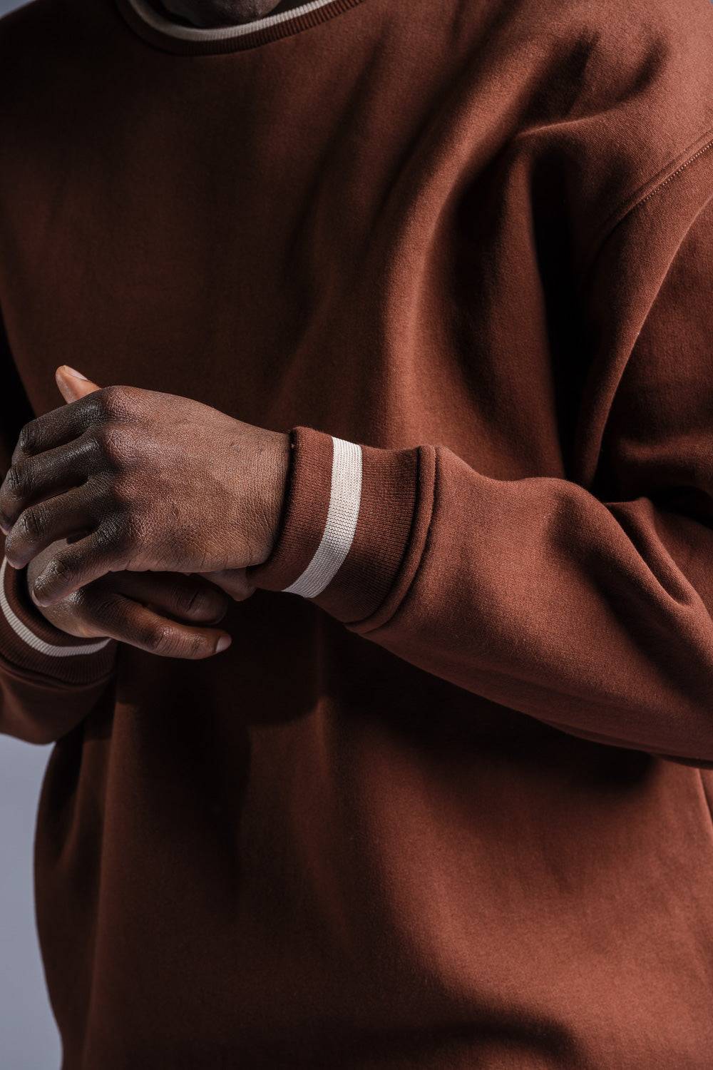 ﻿Karo Kauer Sweater Brown Blitzverkäufe