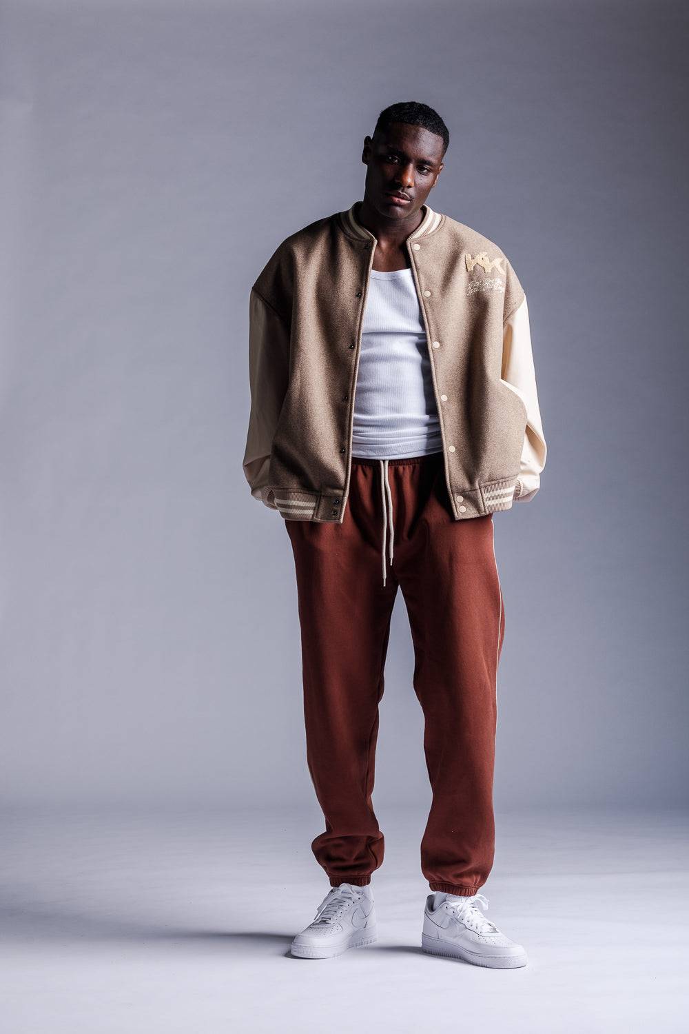 Karo Kauer College Jacket Beige Limitierter Zeitrabatt