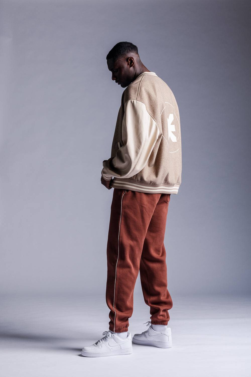 Karo Kauer College Jacket Beige Limitierter Zeitrabatt