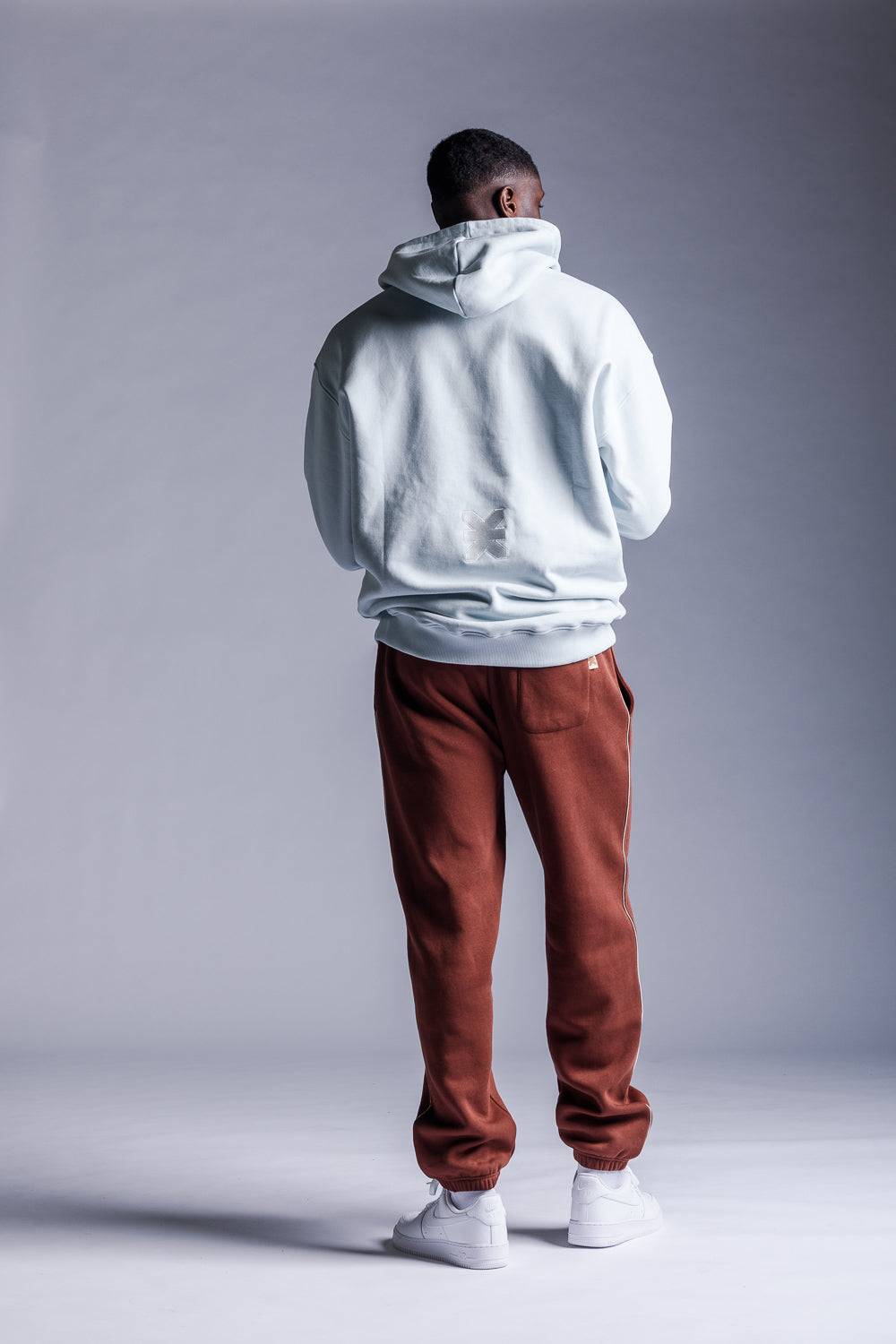 Karo Kauer Hoodie Ice Blue Fabrik Onlineshop