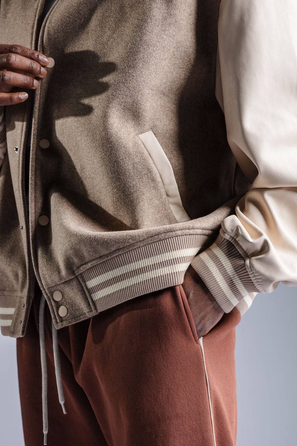 Karo Kauer Jogger Pants Brown Versandkostenfrei