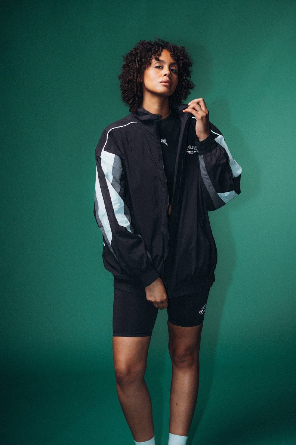 Karo Kauer Track Jacket Black Black Friday