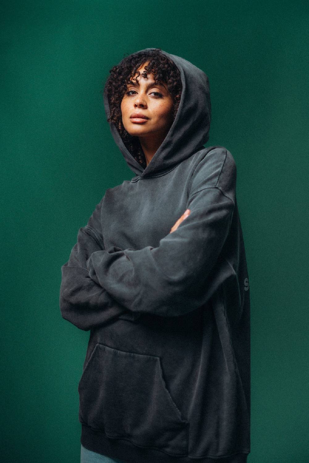 Karo Kauer Statement Hoodie Reflective Cyber Monday
