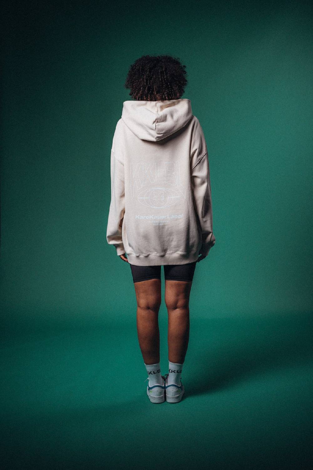 Karo Kauer Hoodie KKLBL Marble Vatertagsangebot