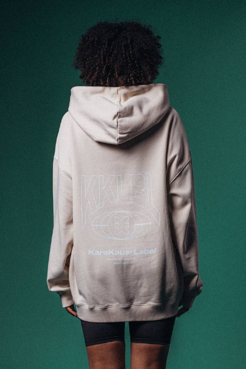 Karo Kauer Hoodie KKLBL Marble Vatertagsangebot