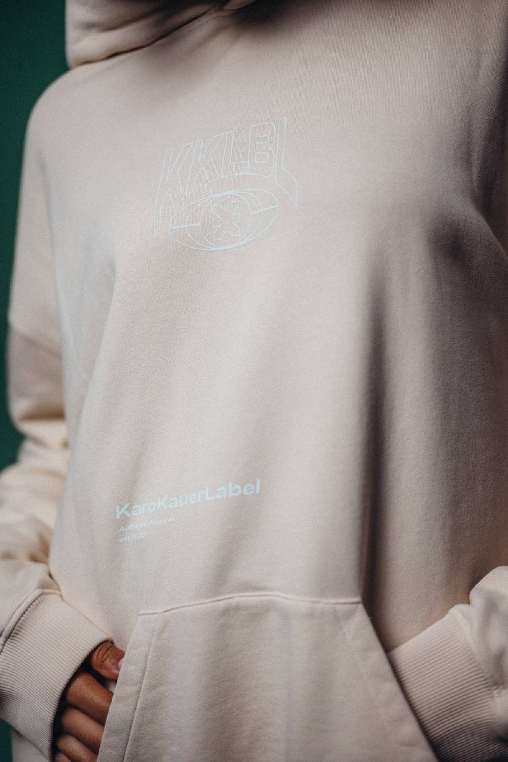 Karo Kauer Hoodie KKLBL Marble Vatertagsangebot