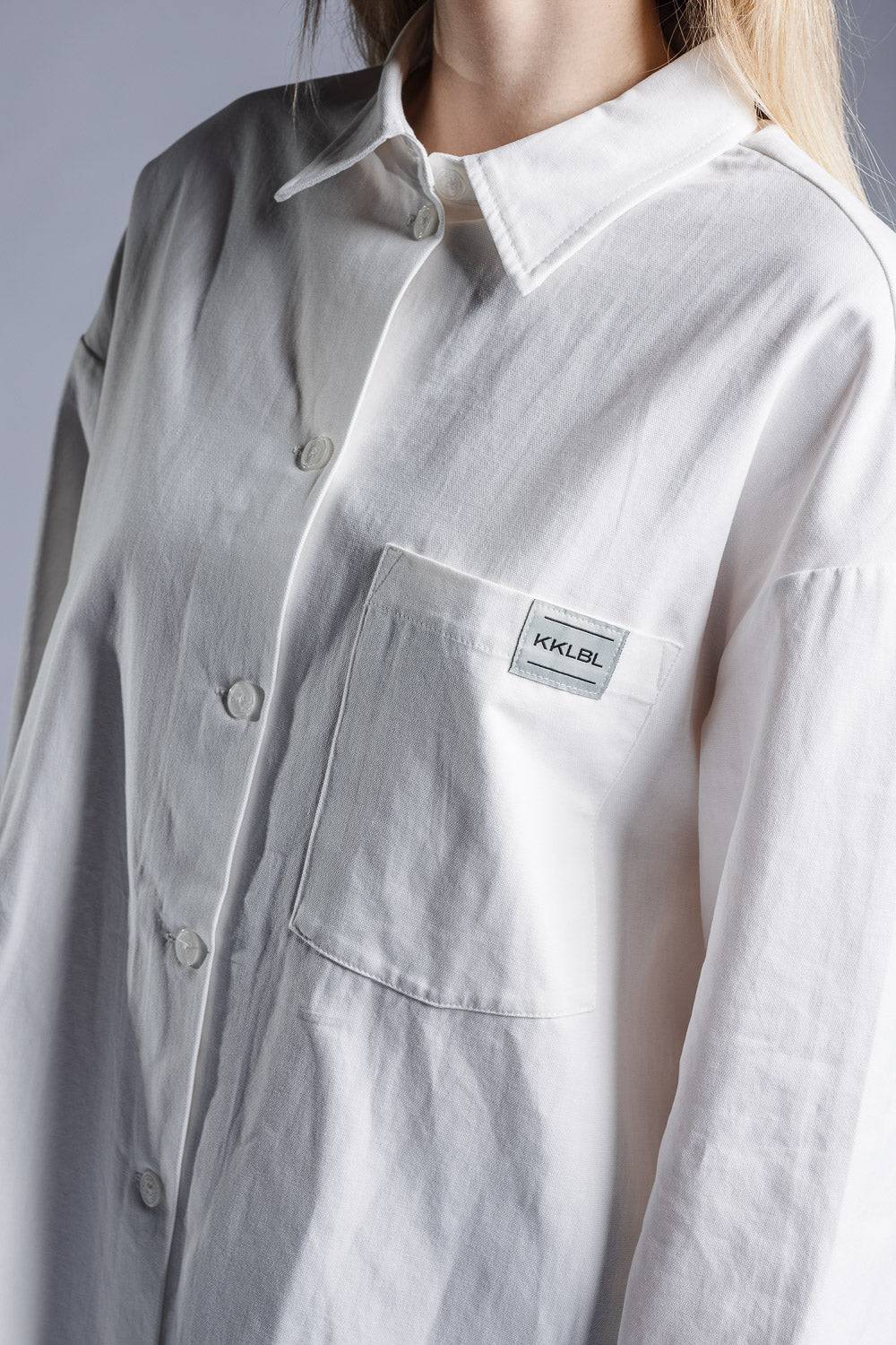 Karo Kauer Woven Blouse White Große Rabatte