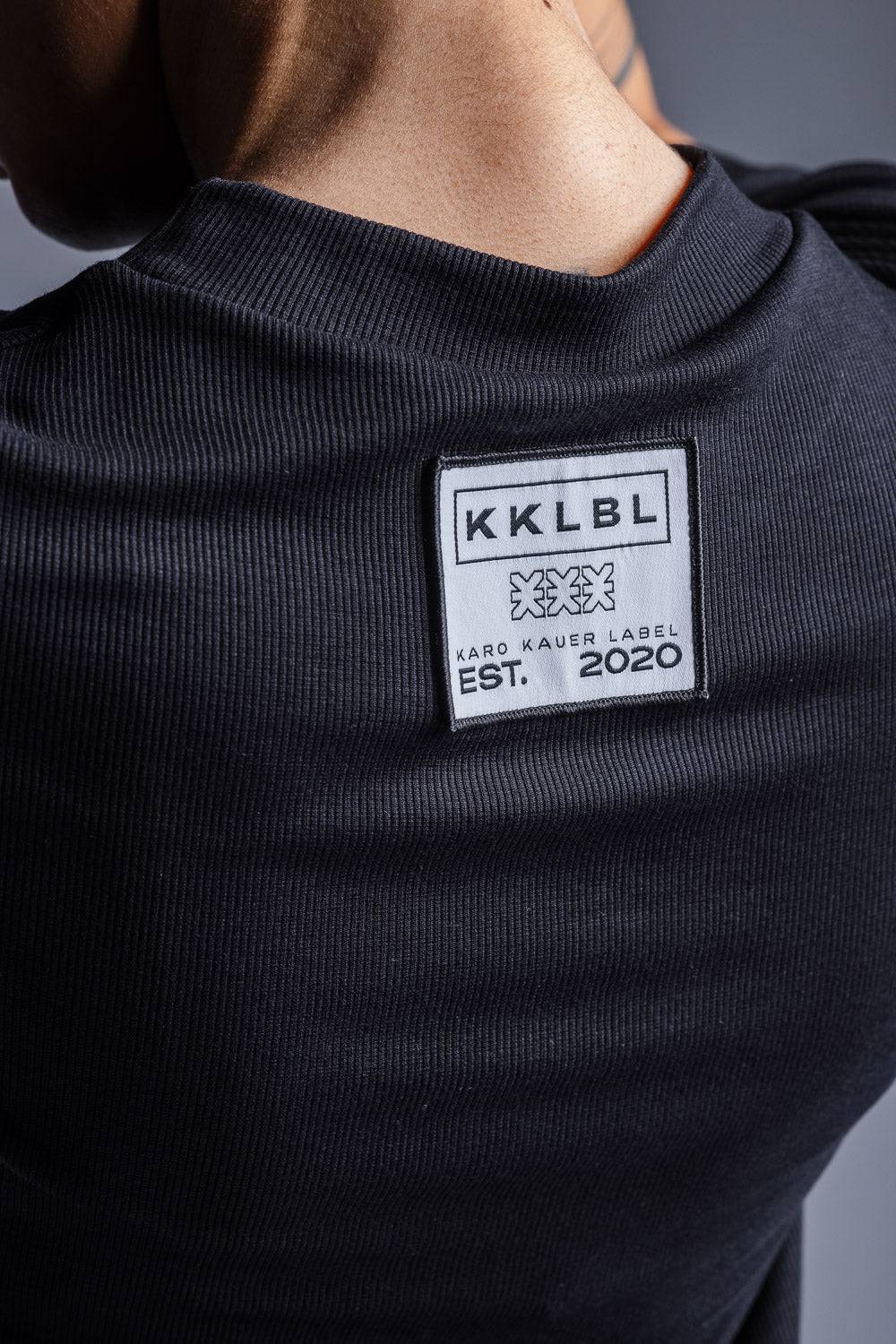 Karo Kauer Jersey Rib Dress Shortsleeve Bestseller