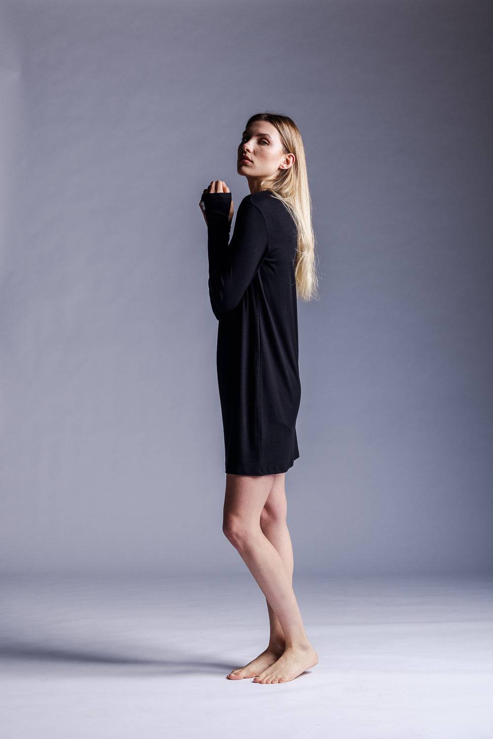 Karo Kauer Jersey Rib Dress Longsleeve Saisonale Angebote