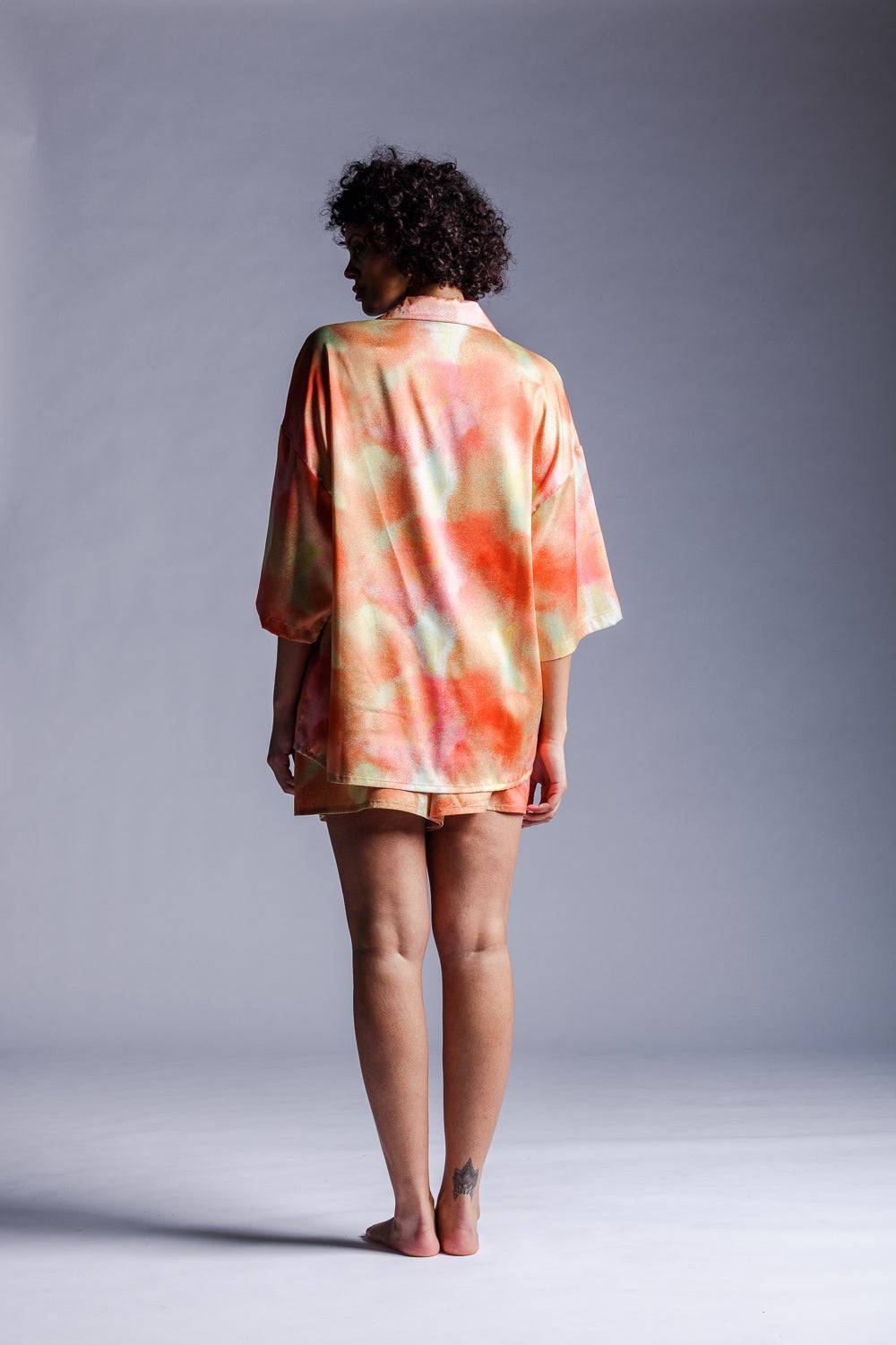 Karo Kauer Woven Shirt Aquarelle Kauf eins, bekomm eins gratis