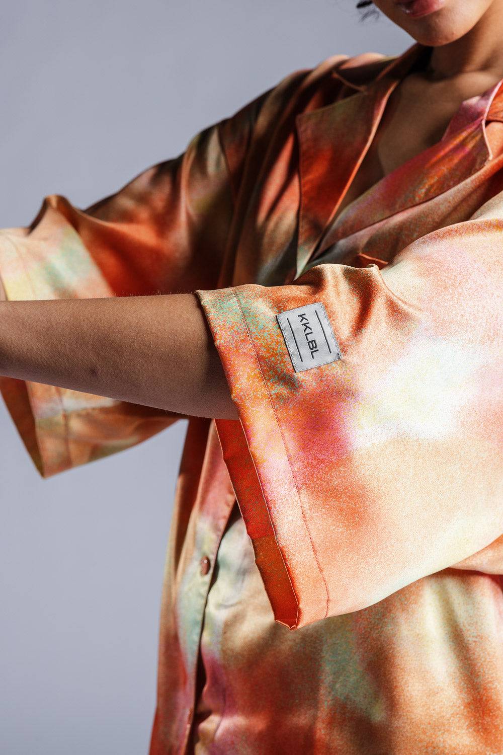 Karo Kauer Woven Shirt Aquarelle Kauf eins, bekomm eins gratis