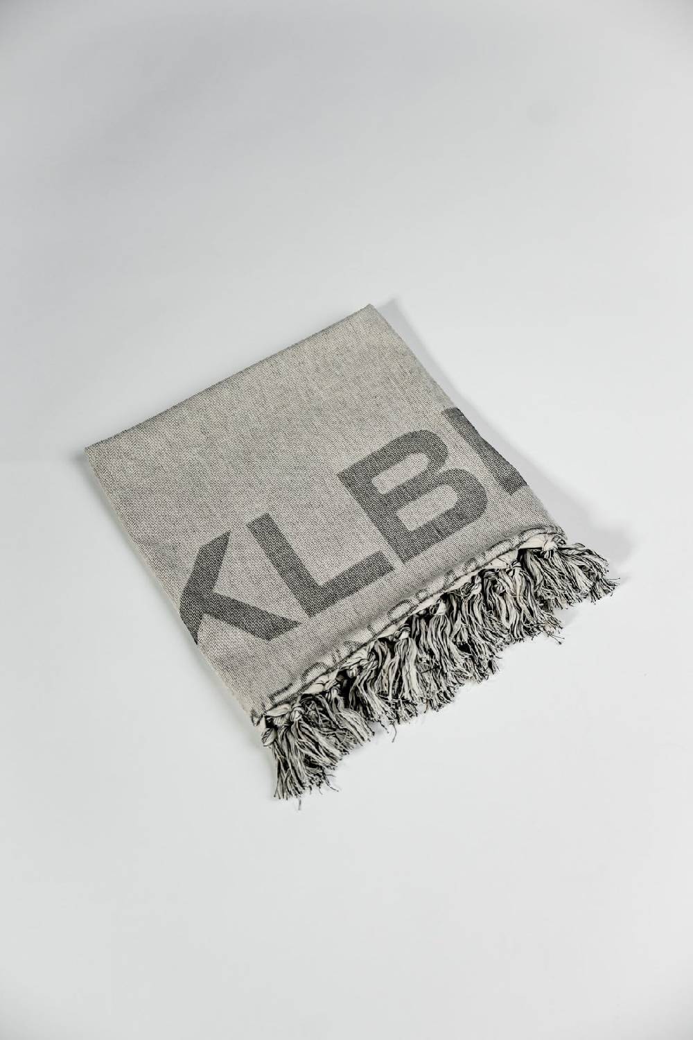 Karo Kauer Beach Towel Grey KKLBL Tiefpreis
