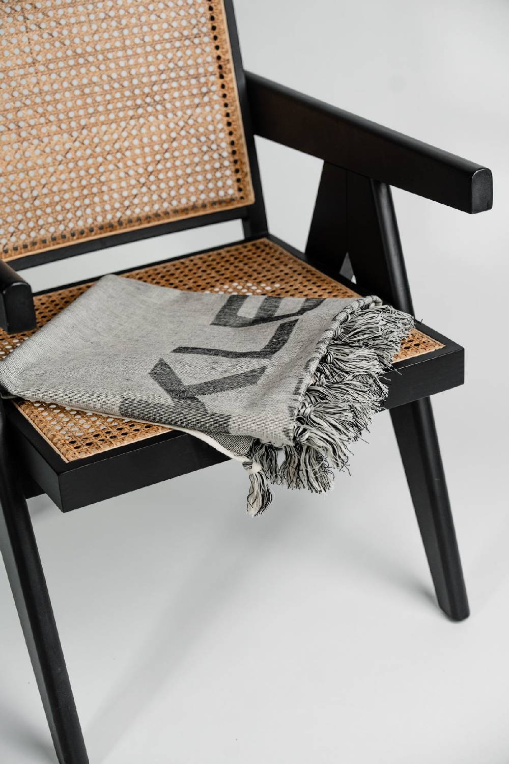 Karo Kauer Beach Towel Grey KKLBL Tiefpreis