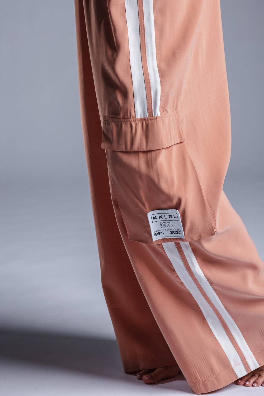 Karo Kauer Wide Leg Pants Rosewood Begrenzte Freigabe