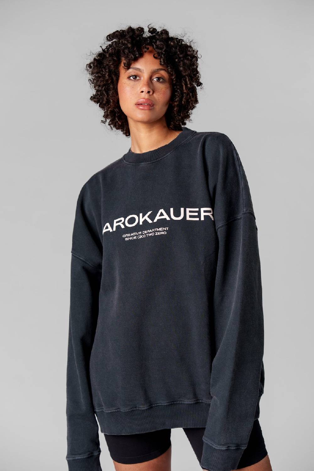 Karo Kauer Sweater Washed Grey Bis zu 50% Rabatt