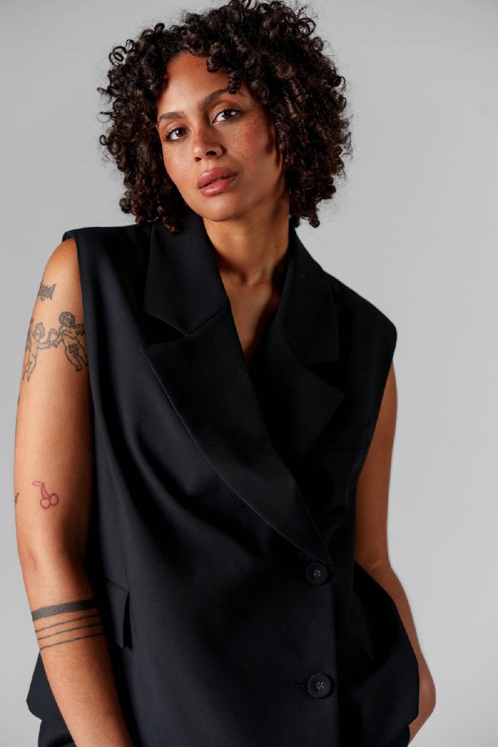 Karo Kauer Formal Vest Black Bis zu 60% Rabatt