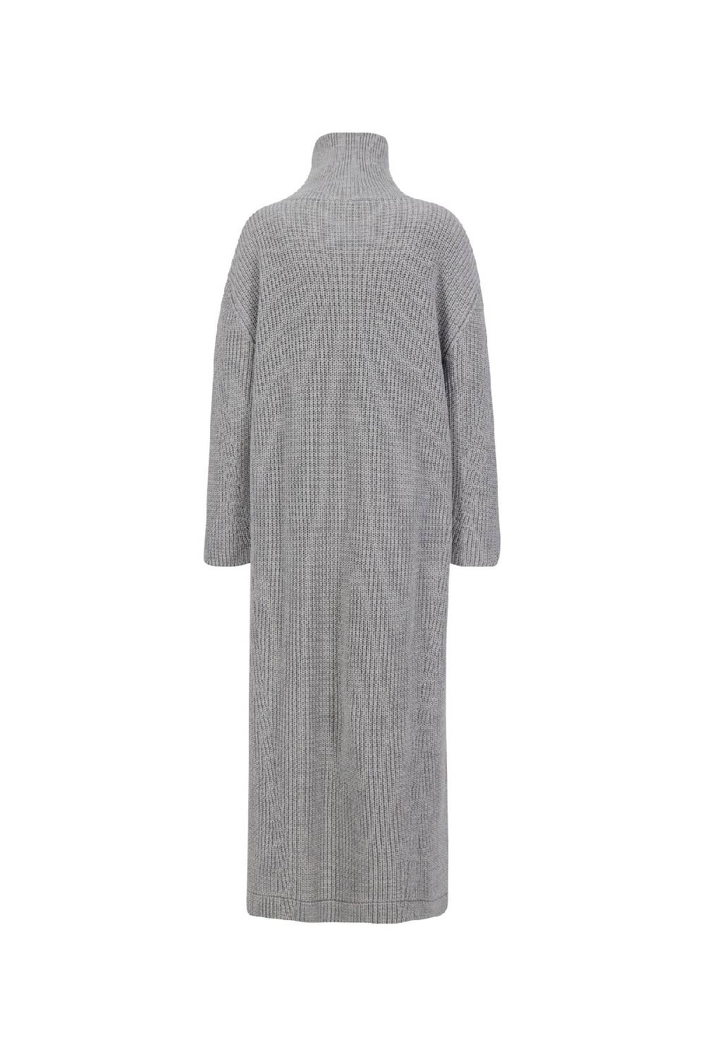 Karo Kauer Knit Dress Silver Grey Speichern exportieren