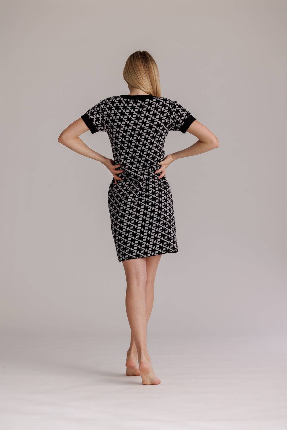 Karo Kauer Knit Dress KKLBL Black zollfrei