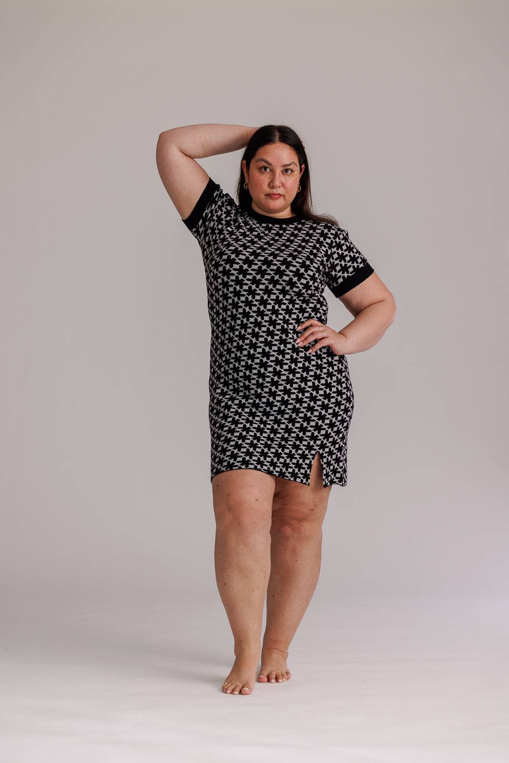Karo Kauer Knit Dress KKLBL Black zollfrei