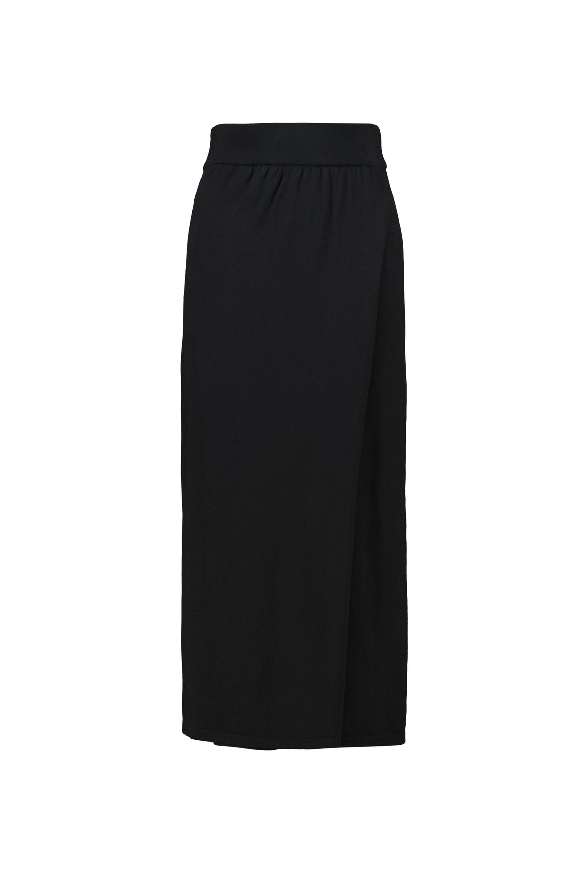 Karo Kauer Knit Skirt Basic Black Rabatte dieses Monats