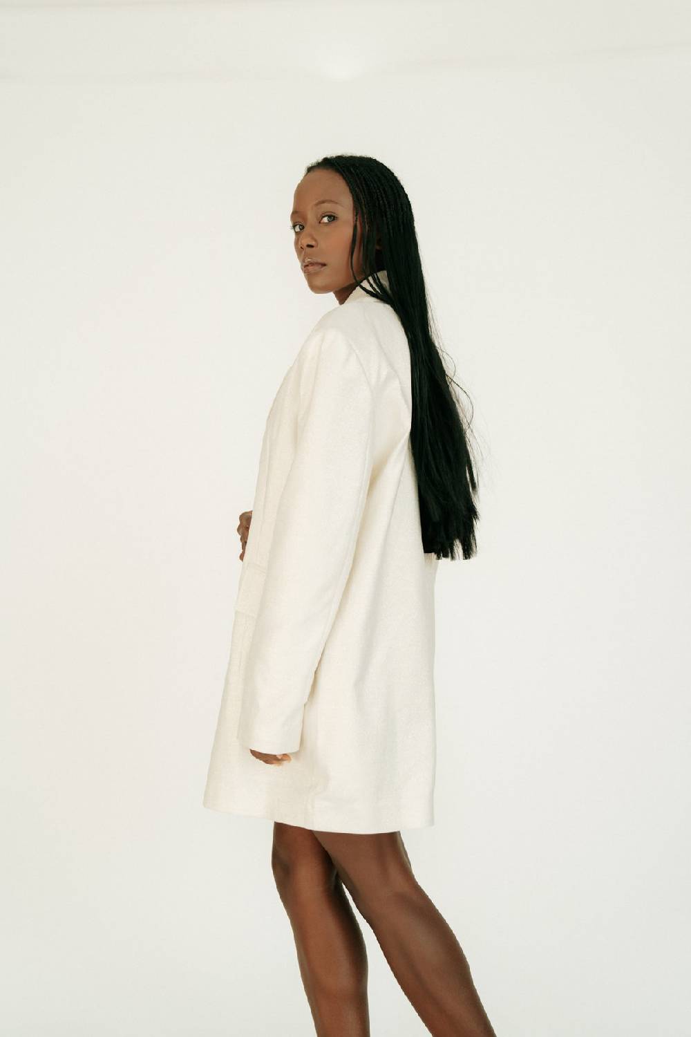 Karo Kauer Glam Blazer Dress Champagner Online