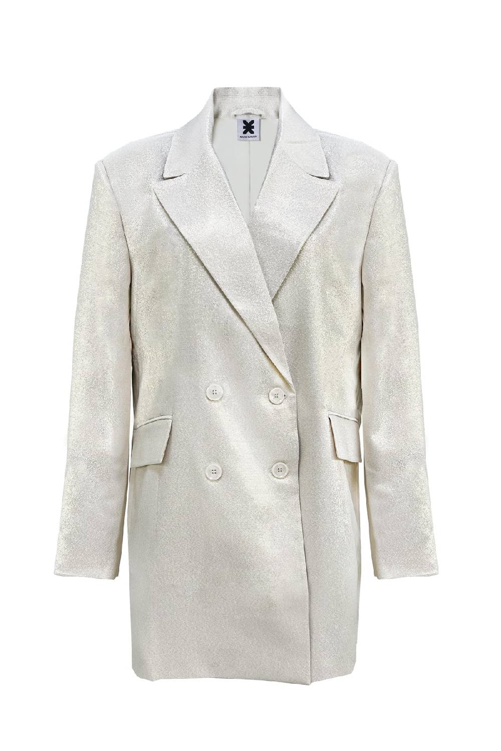Karo Kauer Glam Blazer Dress Champagner Online