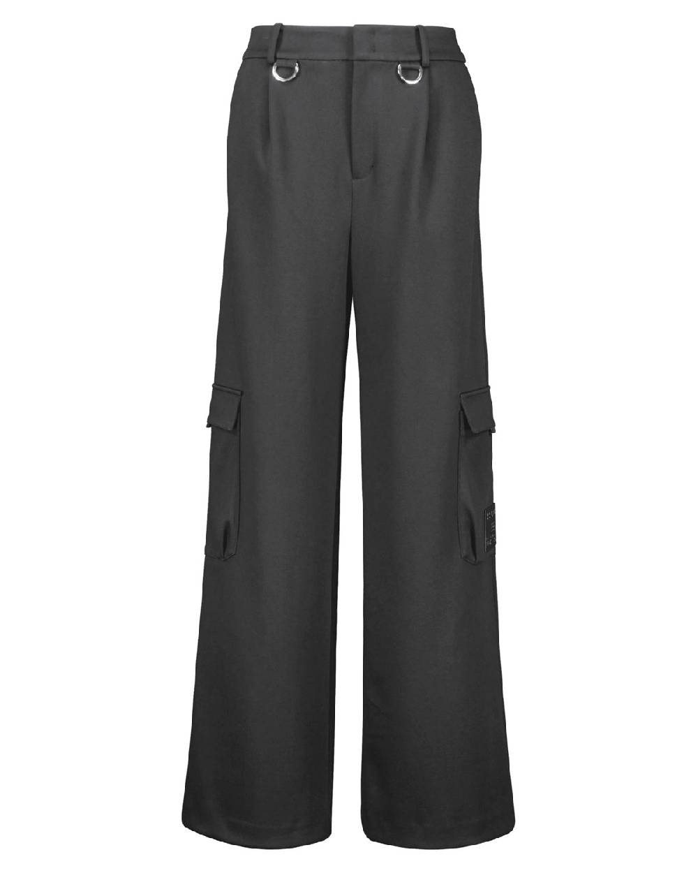 Karo Kauer Wide Leg Pants Dark Grey Auslauf
