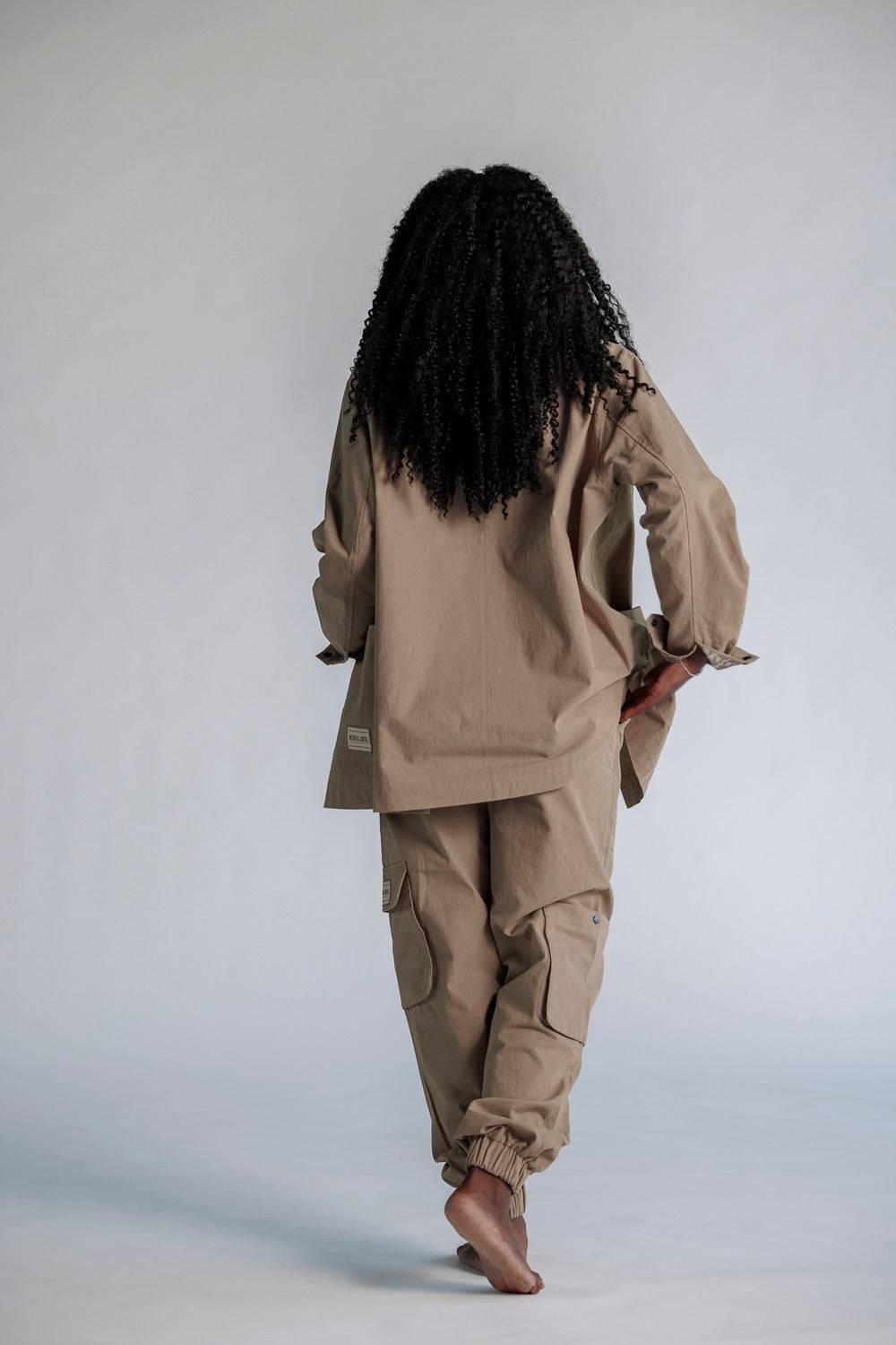 Karo Kauer Cargo Jacket Mocca Verkauf