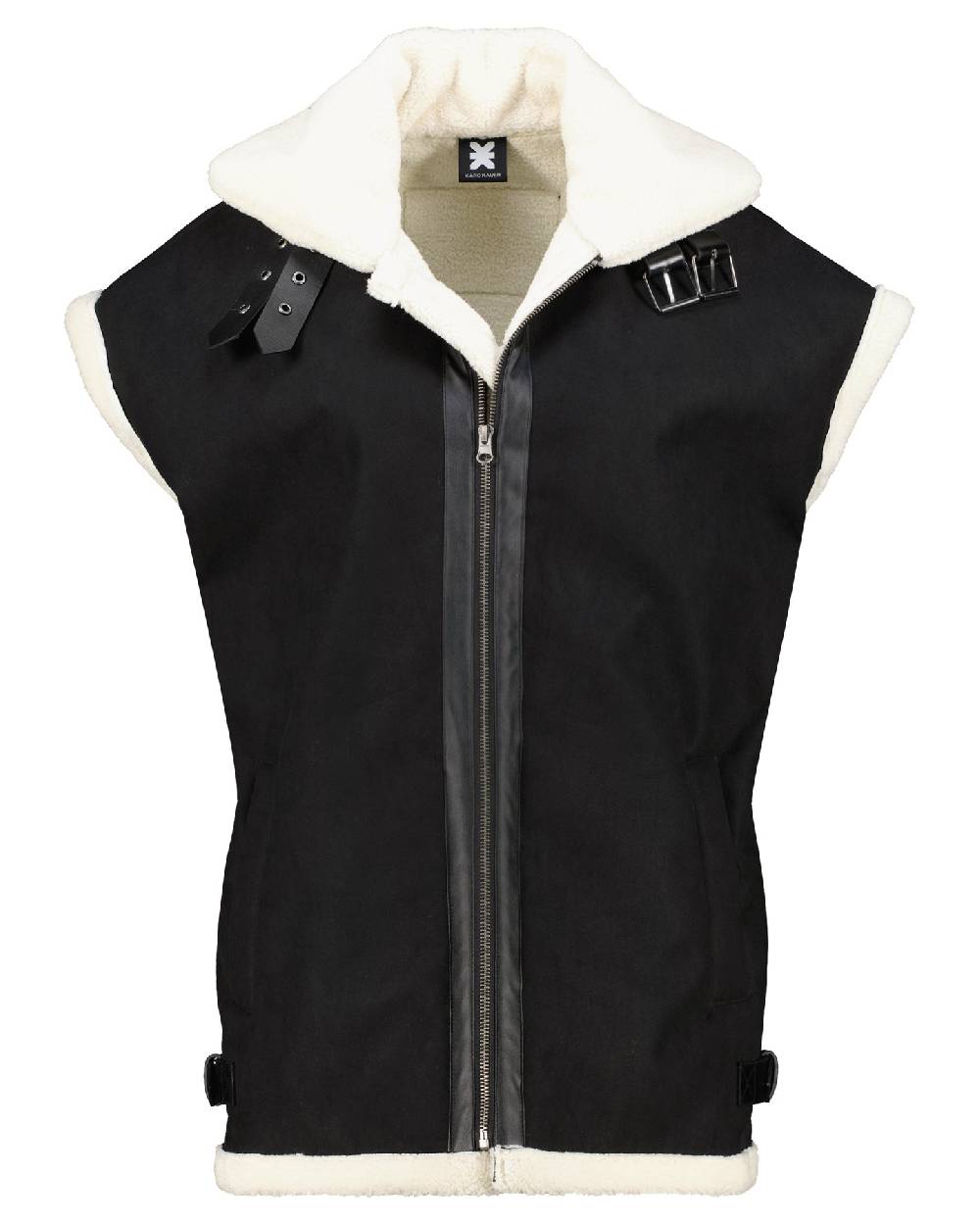 Karo Kauer Double Faced Vest Black Hotsell