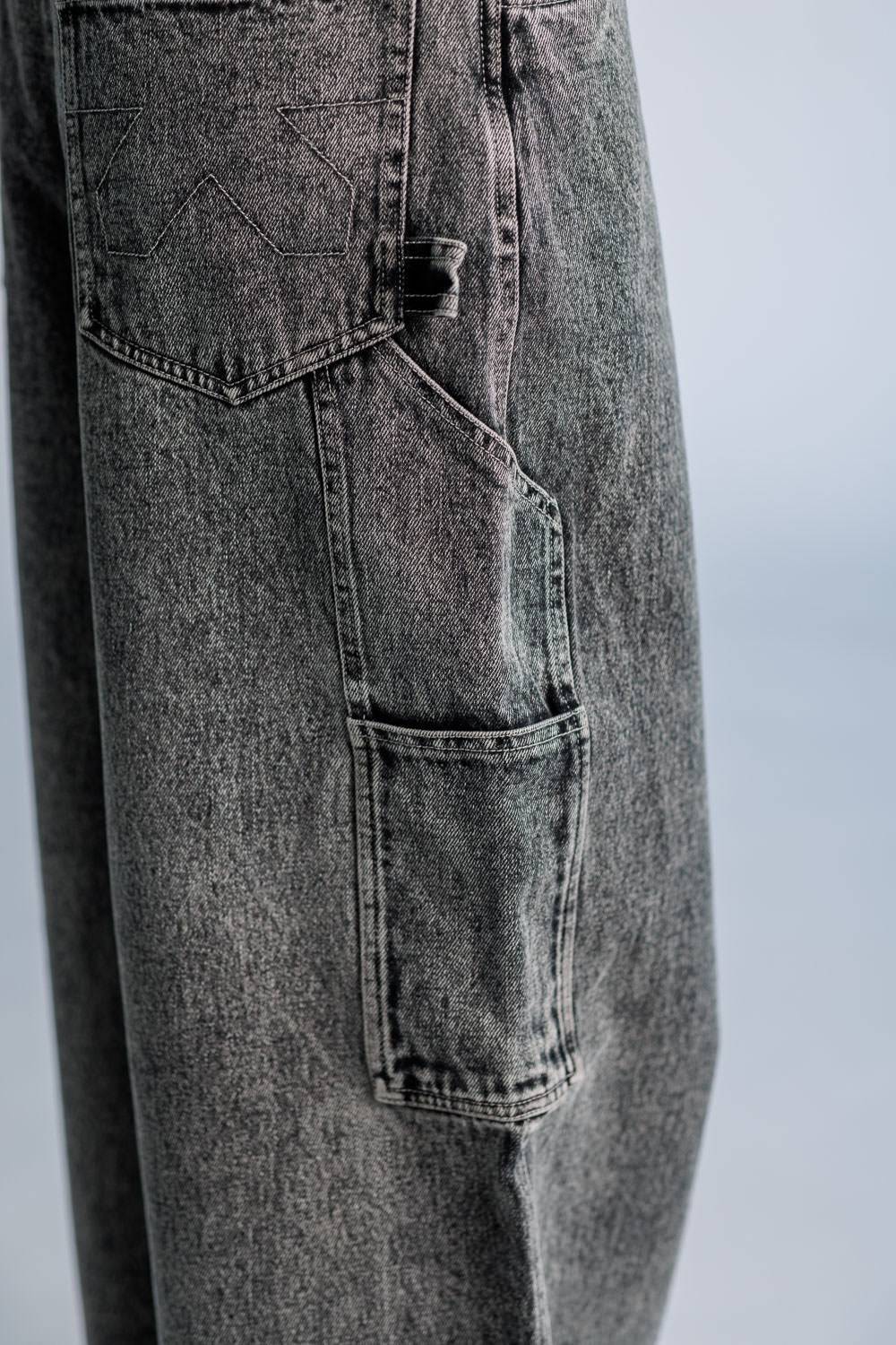 Karo Kauer Denim Pants Black Meist gekauft