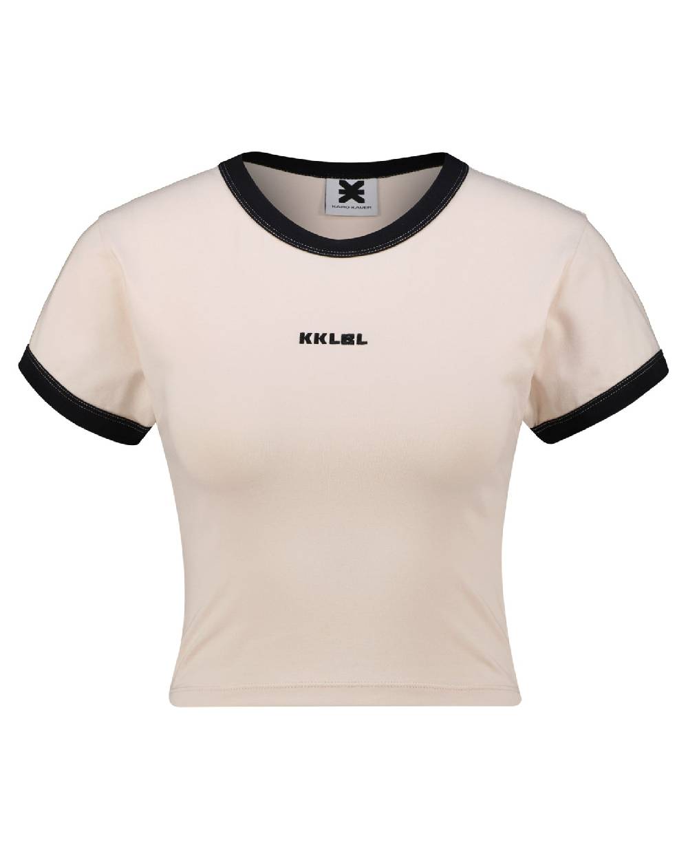 Karo Kauer Cropped Ringer Shirt Kostenloser Versand