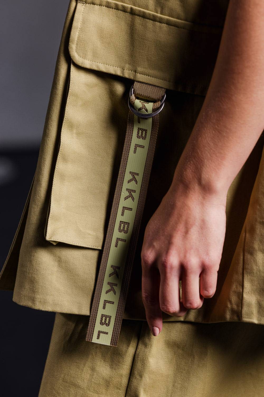 Karo Kauer Vest Khaki Flash Sale