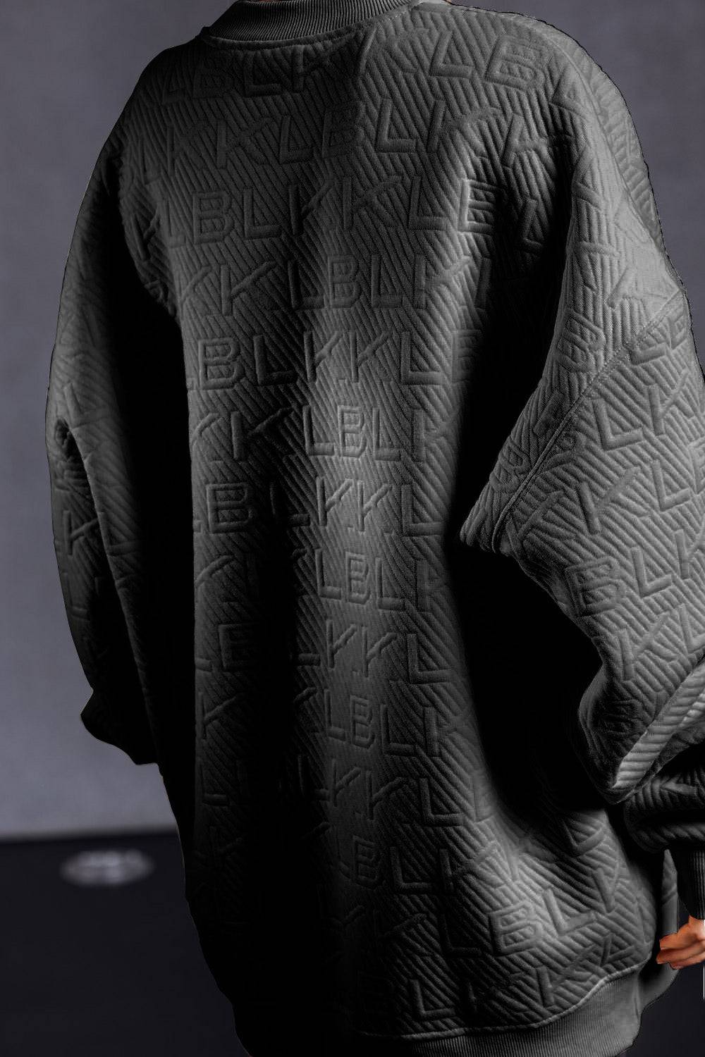 Karo Kauer Sweater KKLBL Charcoal Exklusivangebot