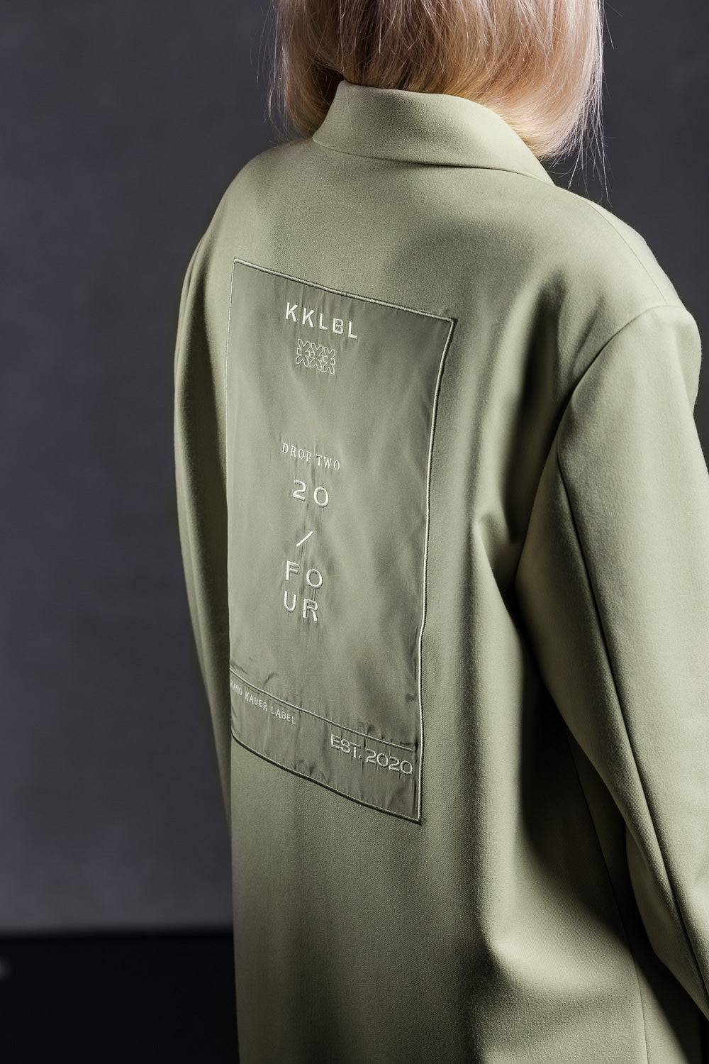 Karo Kauer Blazer Faded Green Preisnachlass