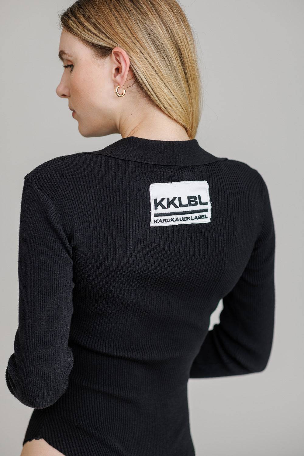 Karo Kauer Knit Body Black Online Outlet