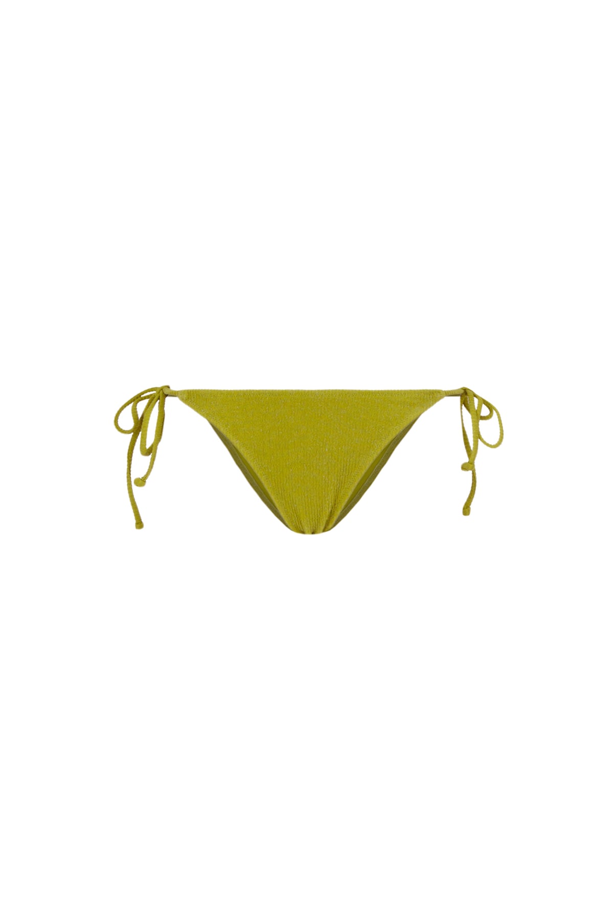 Karo Kauer Bikini Bottom Glitter Olive Räumungsverkauf
