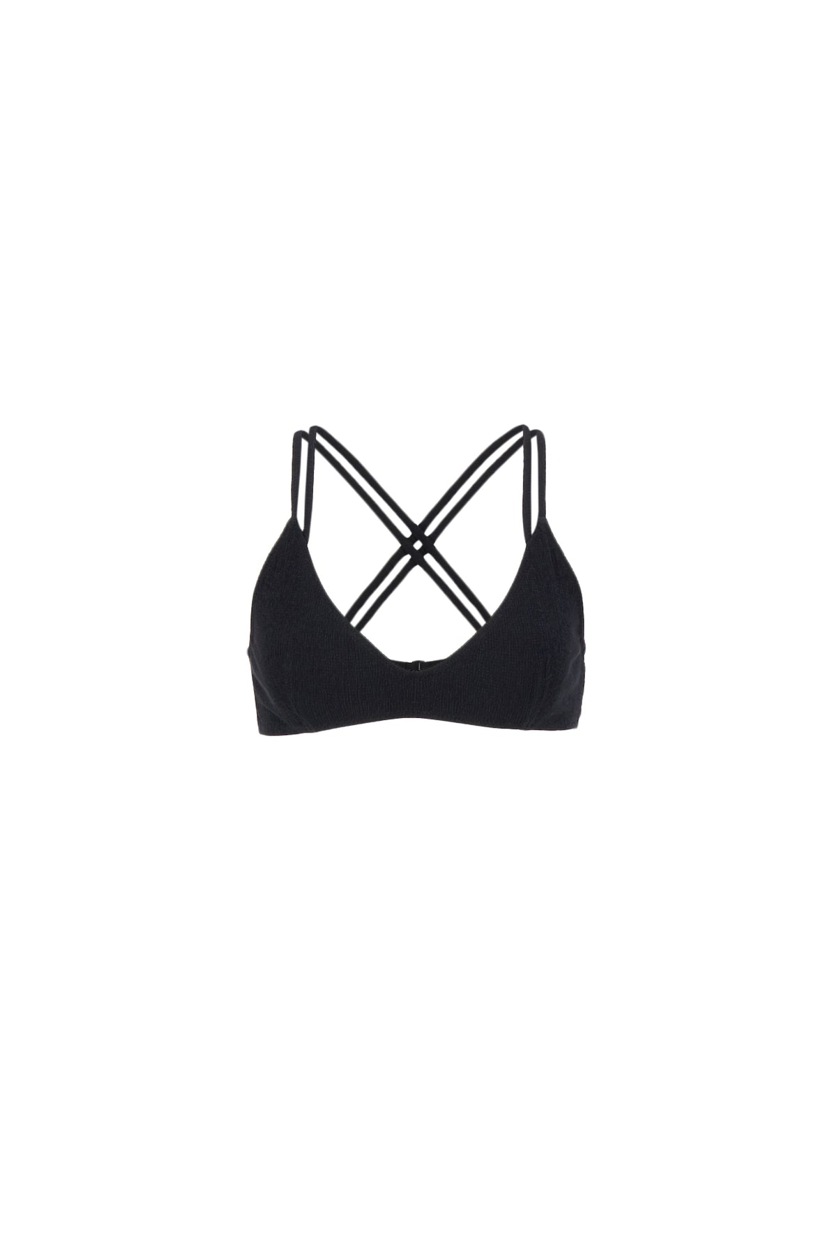 Karo Kauer Bikini Top Black Sonderangebote