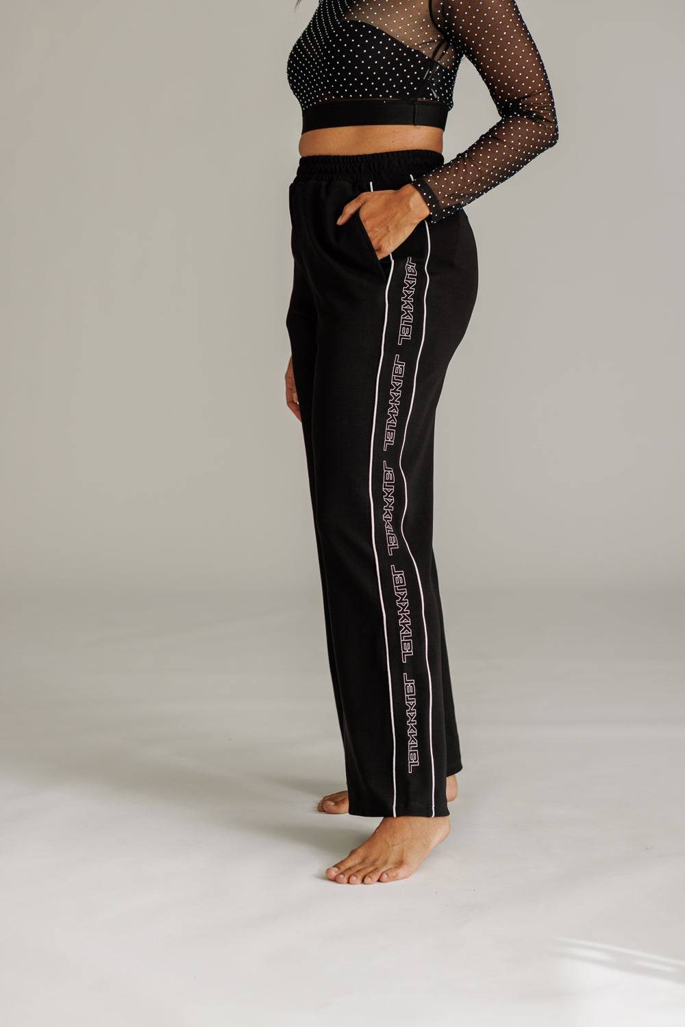 Karo Kauer Baseballpants Black Zeitbegrenzte Promotion