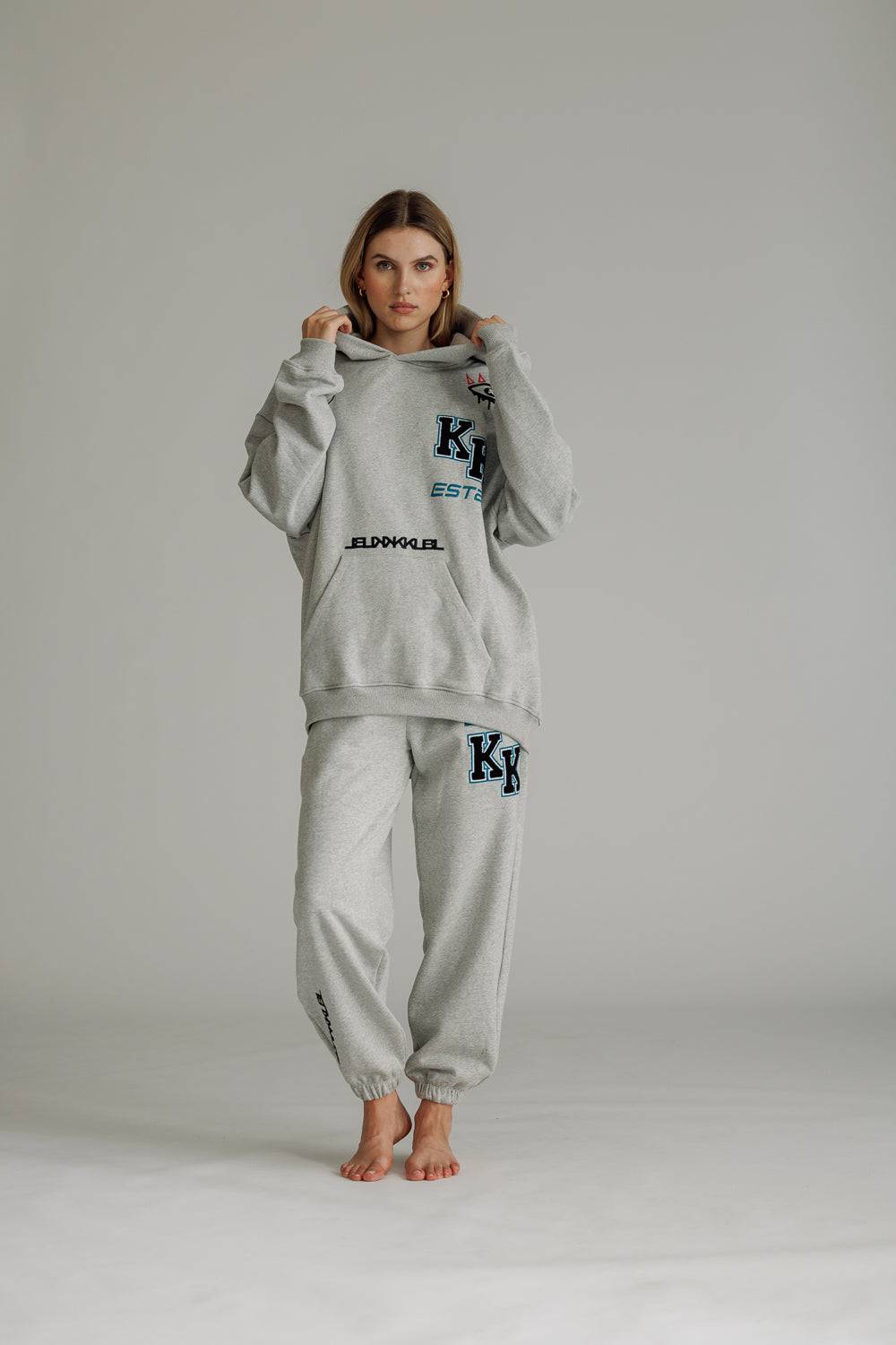 Karo Kauer Jogger Pants Grey Melange Bis zu 60% Rabatt