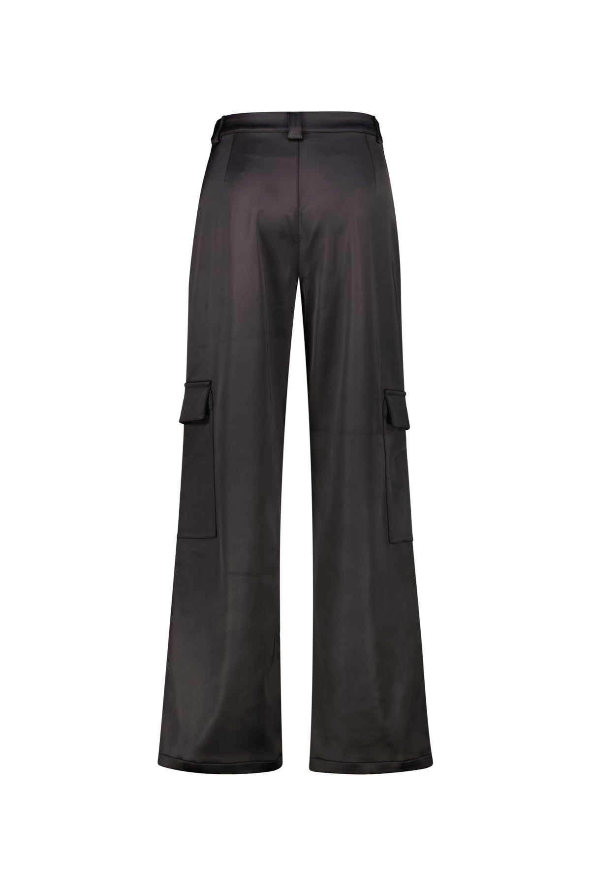 Karo Kauer Satin Pants Black Nur für heute