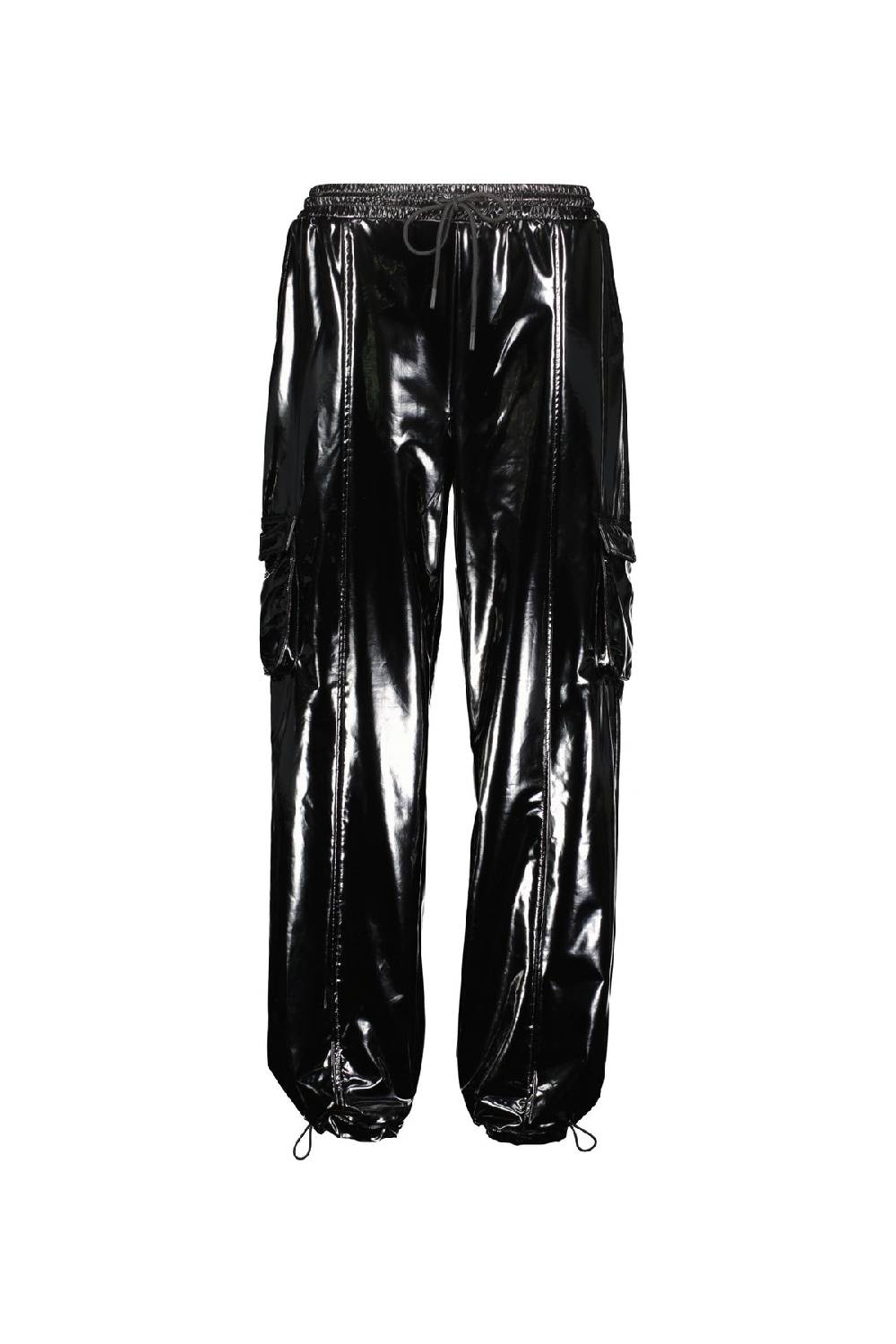 Karo Kauer Laquer Pants Black Nur noch ein Tag übrig