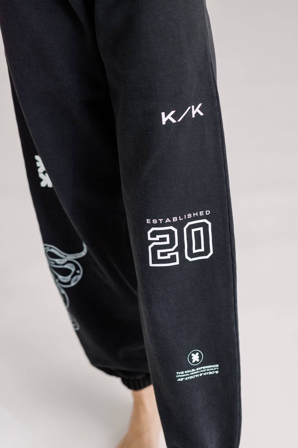 Karo Kauer Joggerpants Faded Black Super Rabatt