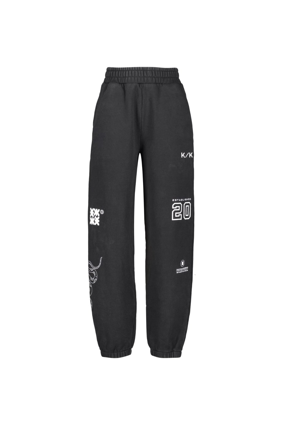 Karo Kauer Joggerpants Faded Black Super Rabatt