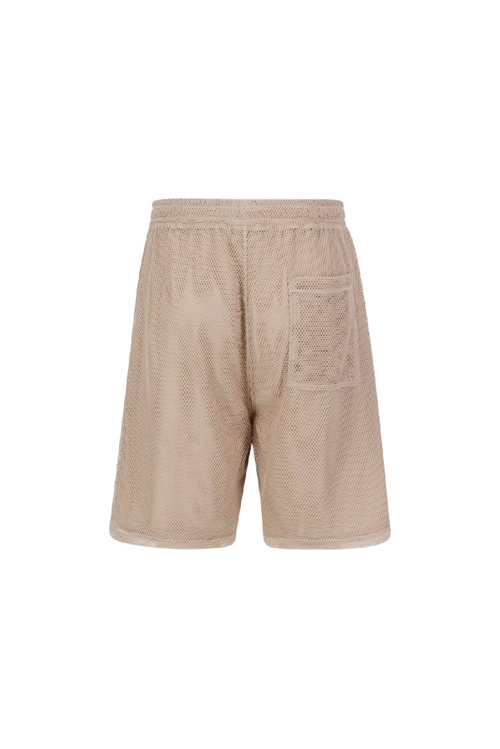 Karo Kauer Mesh Shorts Sand 50% Rabatt mit kostenlosem Versand