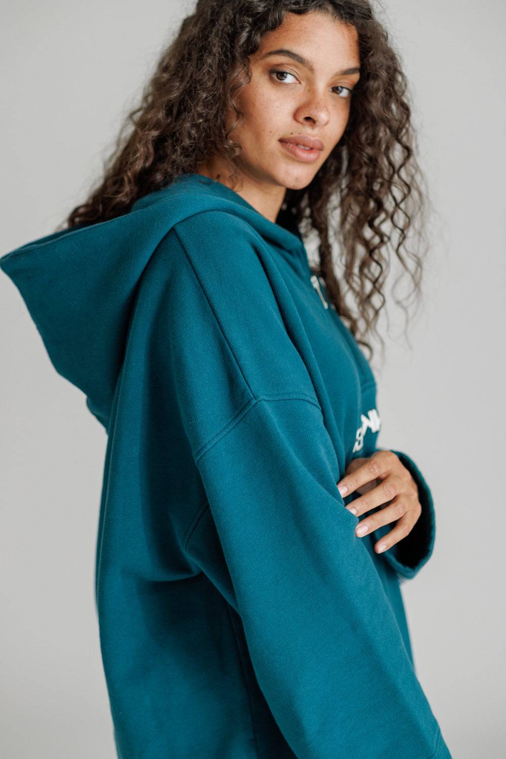 Karo Kauer Zipped Sweater Green Hotsell