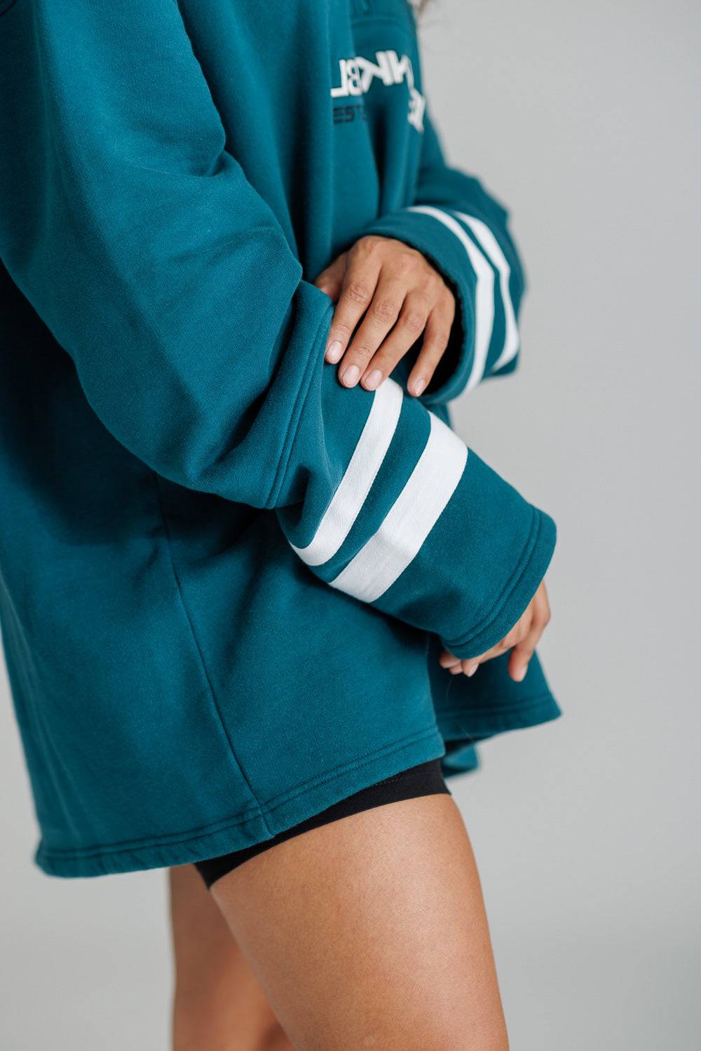 Karo Kauer Zipped Sweater Green Hotsell