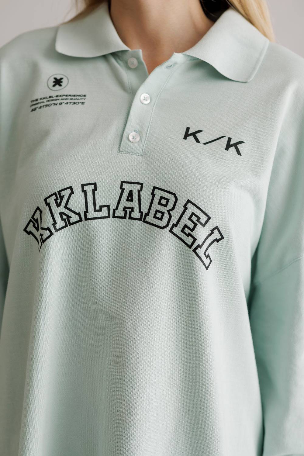 Karo Kauer Poloshirt Glacier Blue Online Shopping